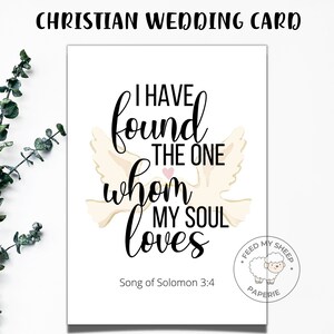 Printable Christian Wedding Card Christian Wedding Card Wedding Card ...