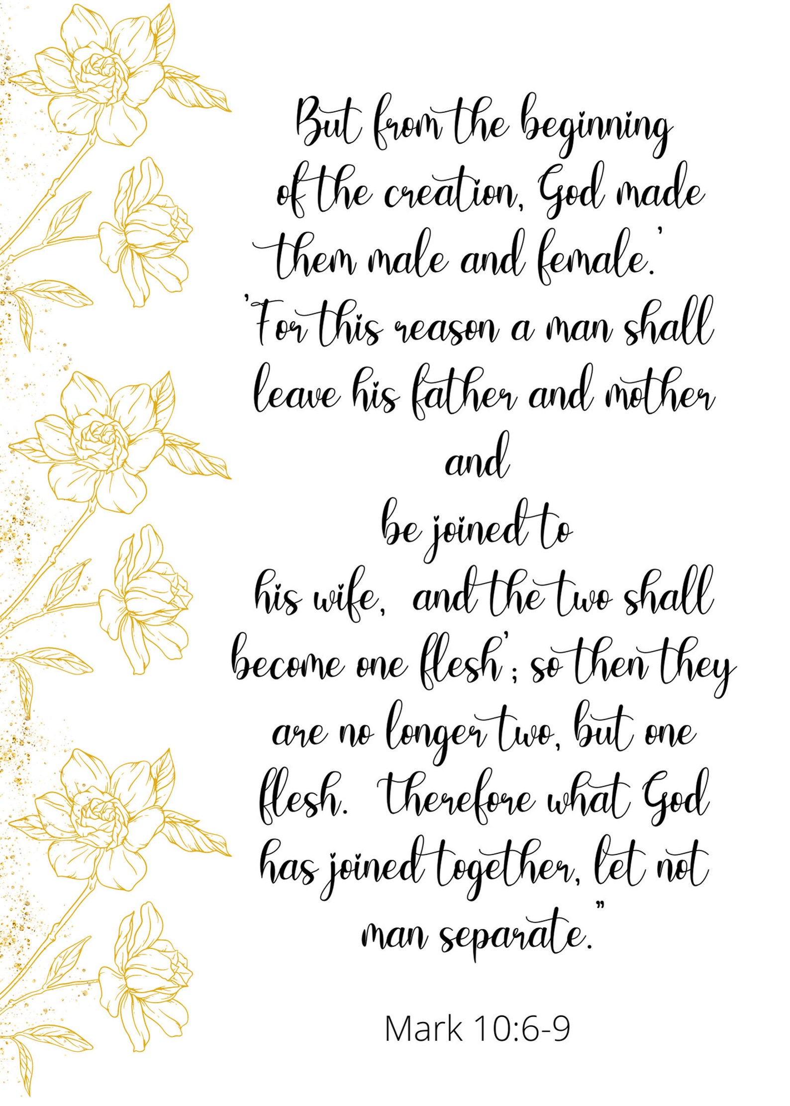 Christian Wedding Card | Printable Wedding Card | Christian Wedding ...