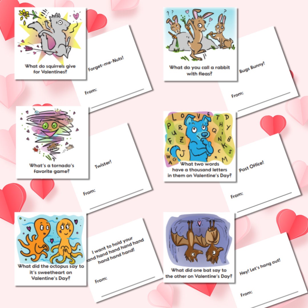 12-printable-jokes-valentines-funny-kids-valentines-classroom-valentines-3rd-grade-valentines