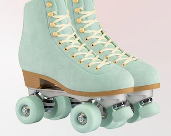✅ New Kingdom GB Canvas HI-PE Girls Womens Quad Roller Skates 50% Off Sale ✅ 