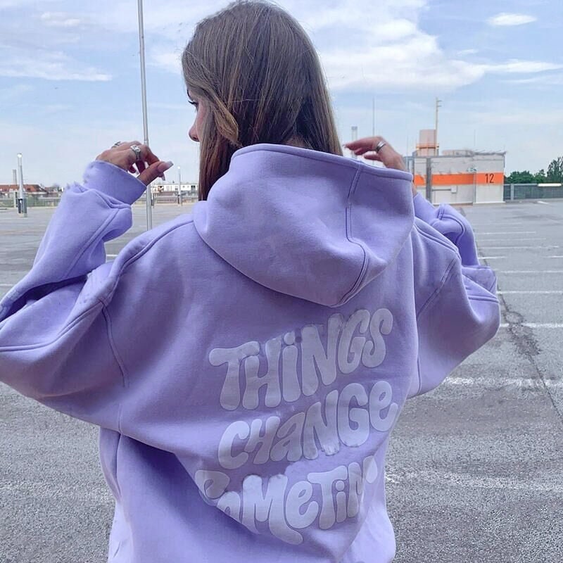 hoodies lilac