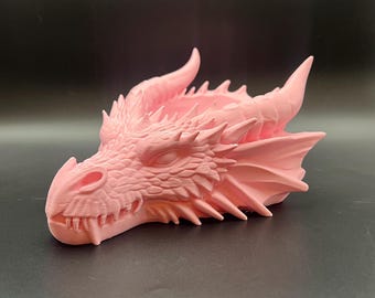 Dragon Head Trinket Tray – Detailed 3D Print