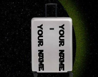 Star Wars - Hard side Suitcase Label - DECAL ONLY