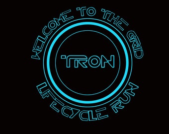 TRON  "Lifecyle Run" T-Shirt