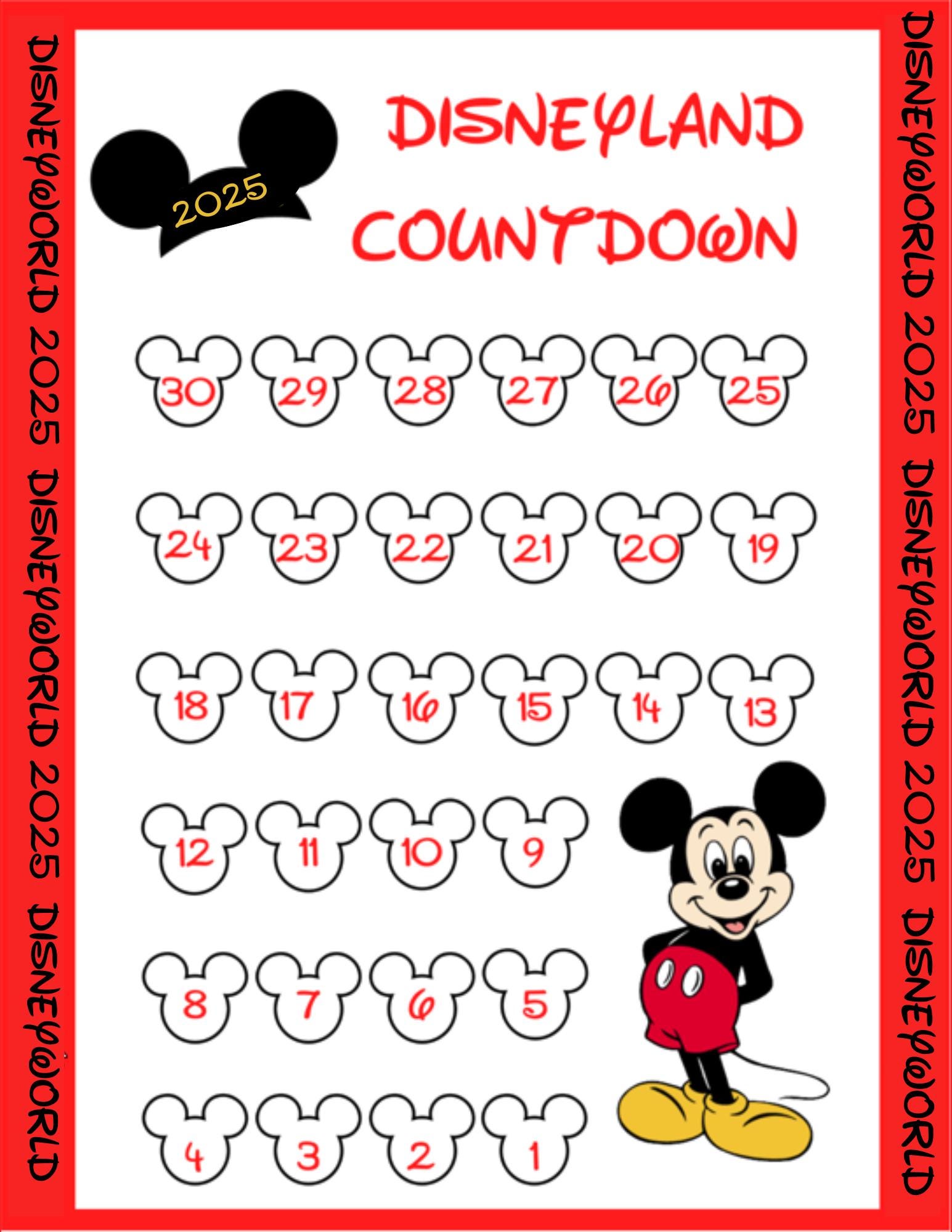 Printable Disneyworld 2024 and Now 2025 Travel Countdown Calendar Instant Digital Download - Etsy printable-disneyworld-2024-and-now-2025-travel-countdown-calendar-instant-digital-download-etsy