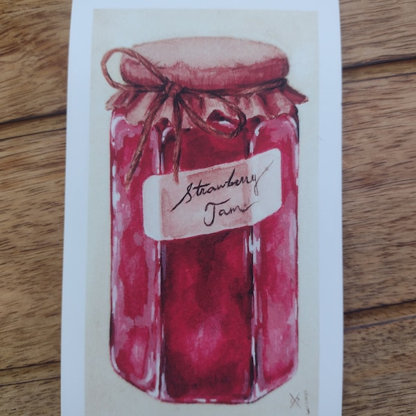 Strawberry Jam | 3x5 Fine Art Print | Confections Series