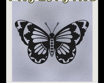 Navajo Basket Butterflies SVG and PNG File