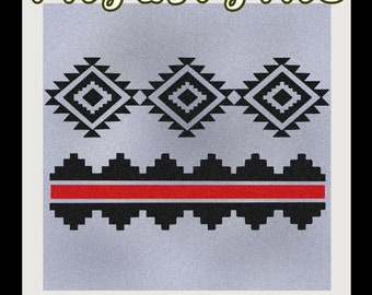 Navajo Rug Design PNG SVG file for cricut, sublimation, dtf and clipart