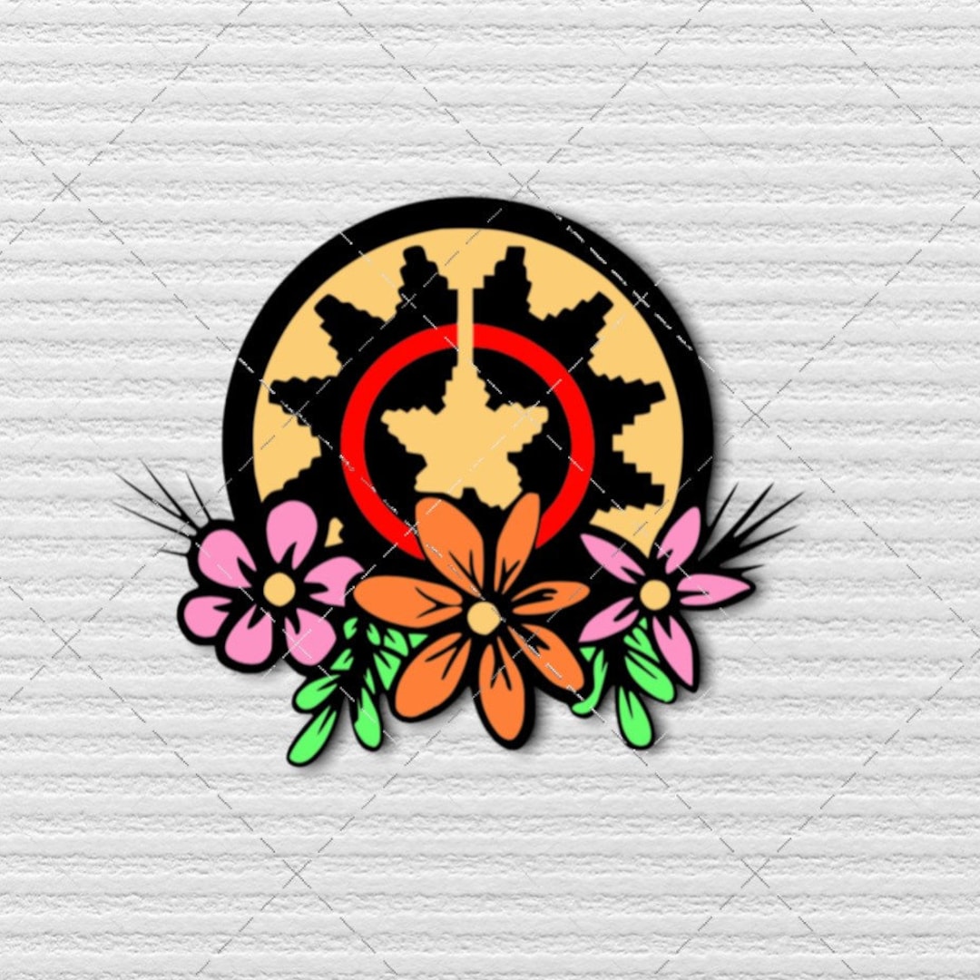 Floral Navajo Basket SVG Cricut Digital Download Etsy Canada