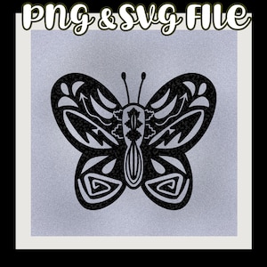 Navajo Keramik Schmetterling SVG PNG Sublimation, Cricut, DTF Clipart Datei
