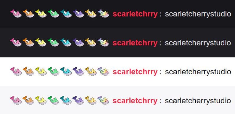 Overwatch 2 Juno Mythic Chibi Shark Sub/Bit Badges - Twitch - Discord - Stream | Chibi, Kawaii, Cute | Shark Sub Badges | Overwatch Emotes image 2