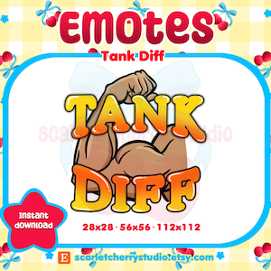 Tank Diff Overwatch-emote för Twitch-streamers, Discord, YouTube | Overwatch-emotes