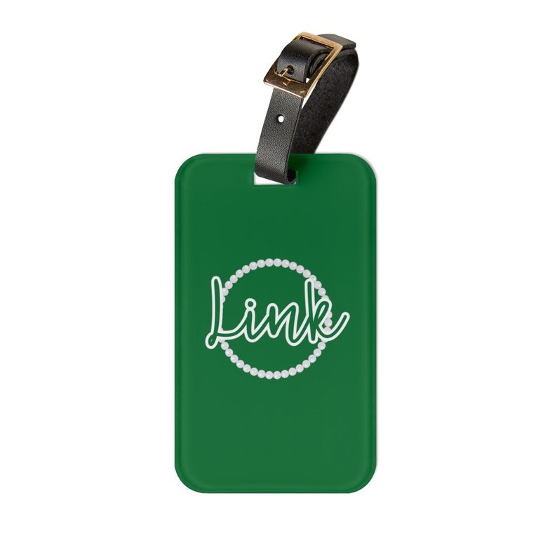 Links Incorporated Inspired Luggage Tag Links Travel Link Accessories Link Gifts Links Organization Accessories image 6