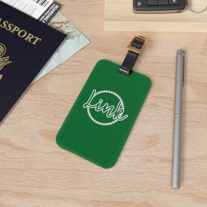 Links Incorporated Inspired Luggage Tag Links Travel Link Accessories Link Gifts Links Organization Accessories image 5