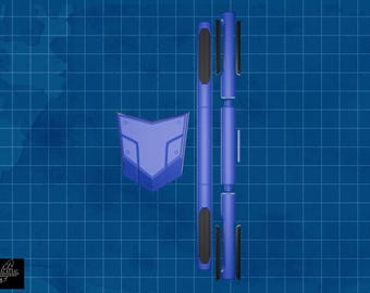 Grayson escrima sticks and holder 3D print files