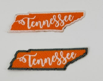 Tennessee State Cursive Embroidered Patch