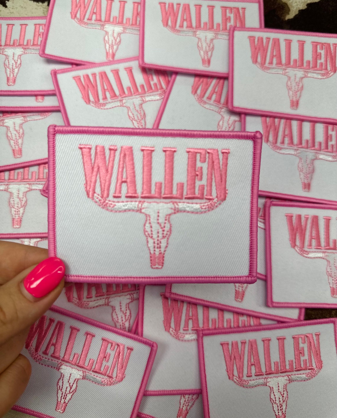 Wallen Iron on Patch- Country - Etsy