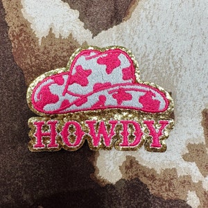 Howdy Hat Chenille Patch