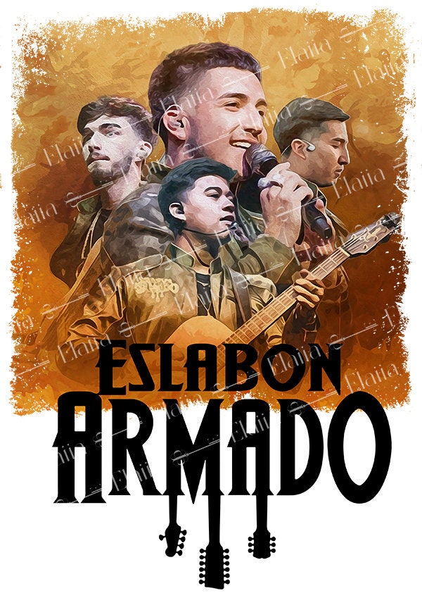 Eslabon Armado PNG Digital Download File Sublimation Printable PNG Ella