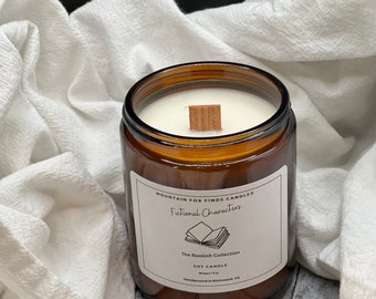 The Bookish Collection - Amber Jar Candles for Readers