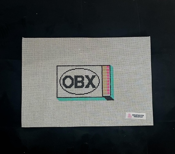Outer Banks Matchbox Needlepoint Canvas