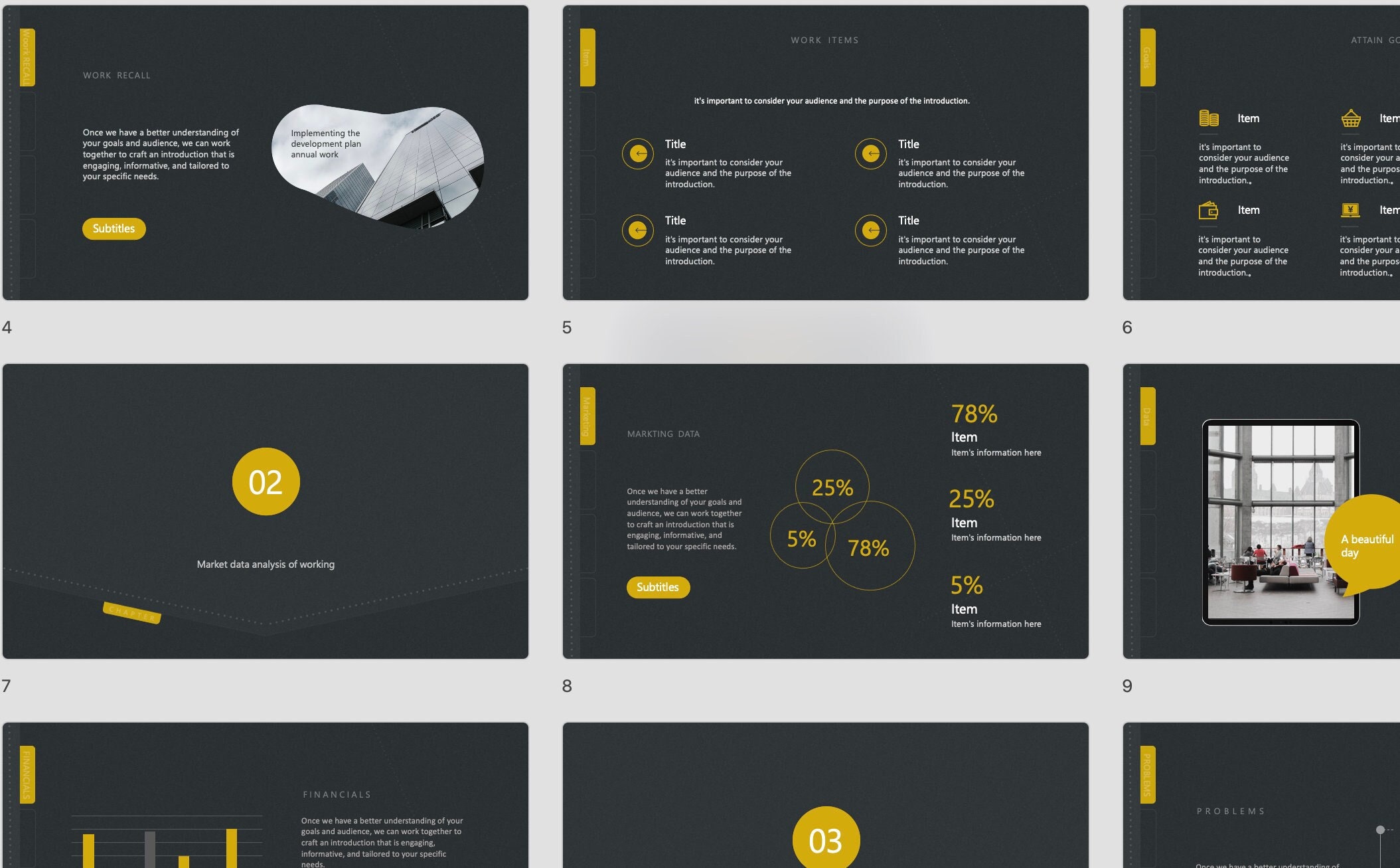 Pitch Deck Powerpoint Presentation, Marketing Slide Deck, Project