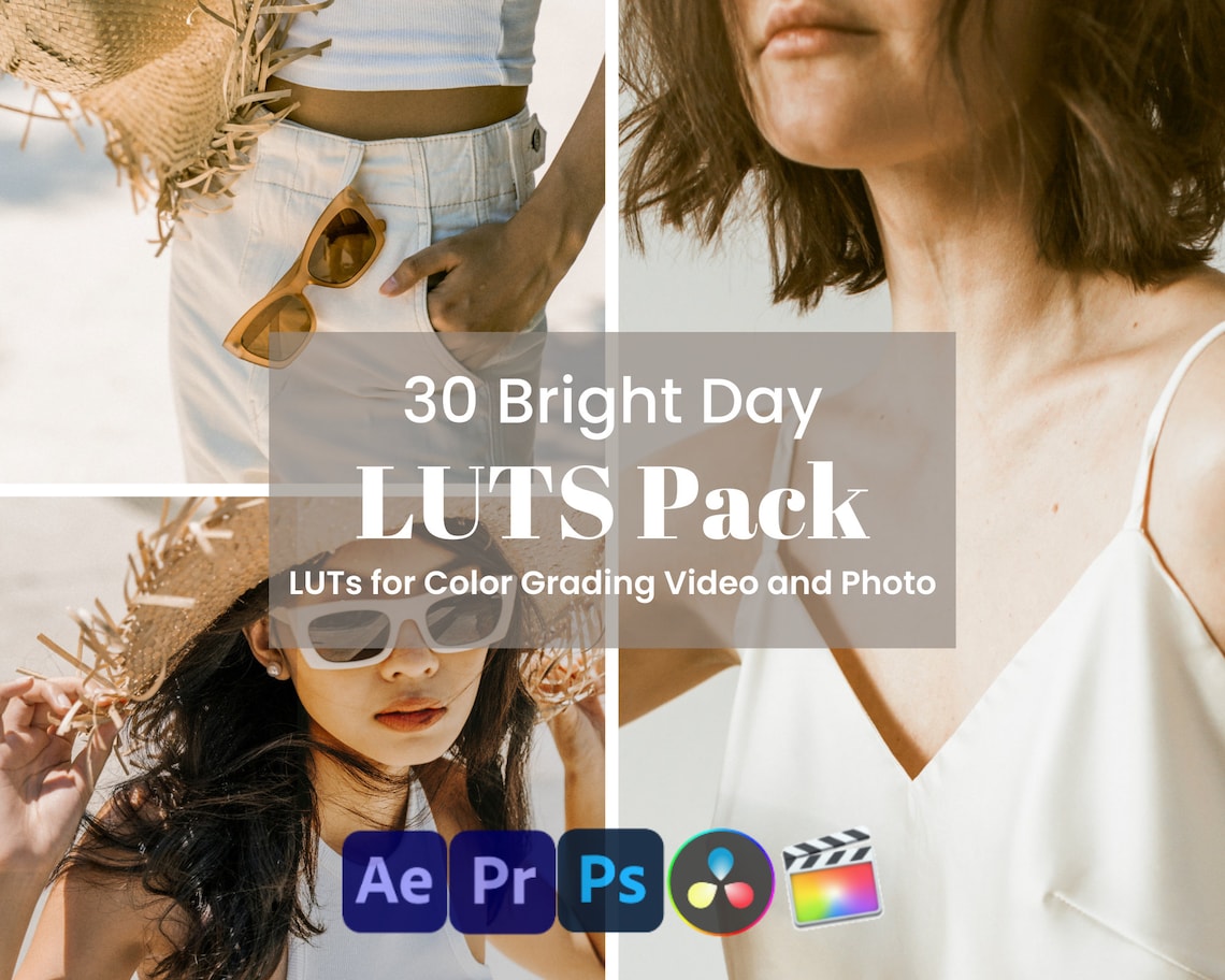 30 Luts Preset for Video and Photo Luts Vlog adobe After Etsy Finland
