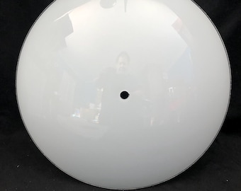 Round Center Hole Light Shade 12" diameter. New.  12 available.