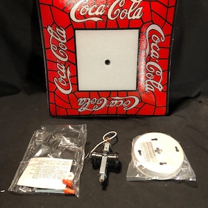 Coke Ceiling 2 Bulb Light 12 available NOS