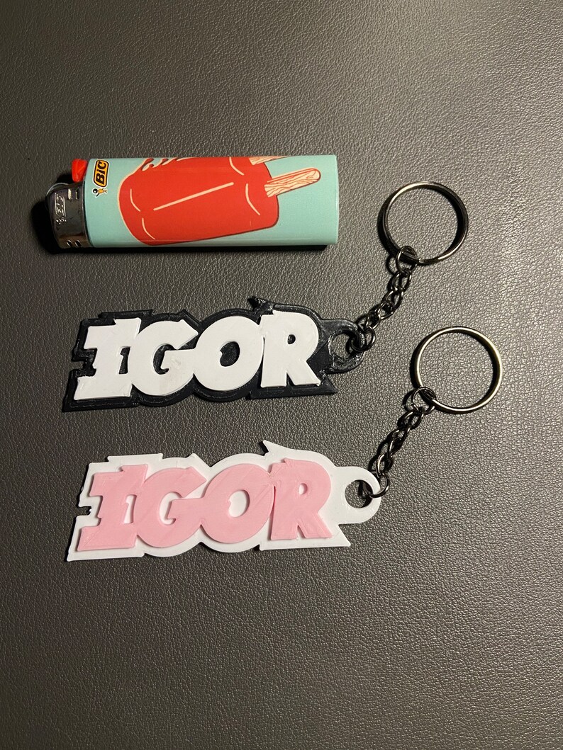 Tyler the Creator IGOR Keychain 2 Pack Etsy UK