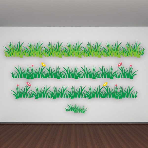 Grass SVG,Grassy Lawn SVG, grass svg, Silhouette or Cricut svg,Print SVG, Cut Files grass,grass