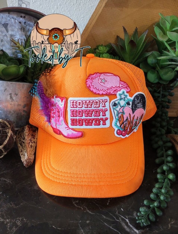 Patched Trucker Hat: Girly Women's Hat