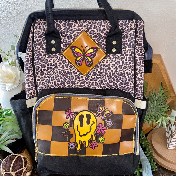 Cheetah Print Diaper Etsy