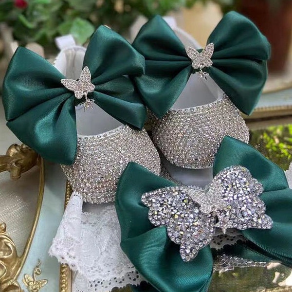 bling baby shoes