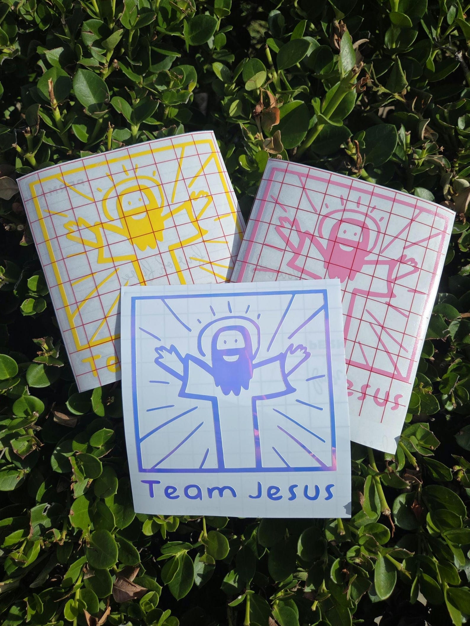 Jesus Racing Development Car Sticker Team Jesus Car Decal/bumper Sticker - Etsy