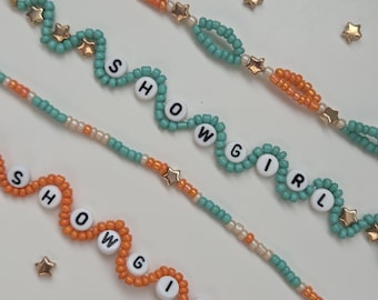 Showgirl Friendship Bracelet for Swifties | Individual or Set of Four