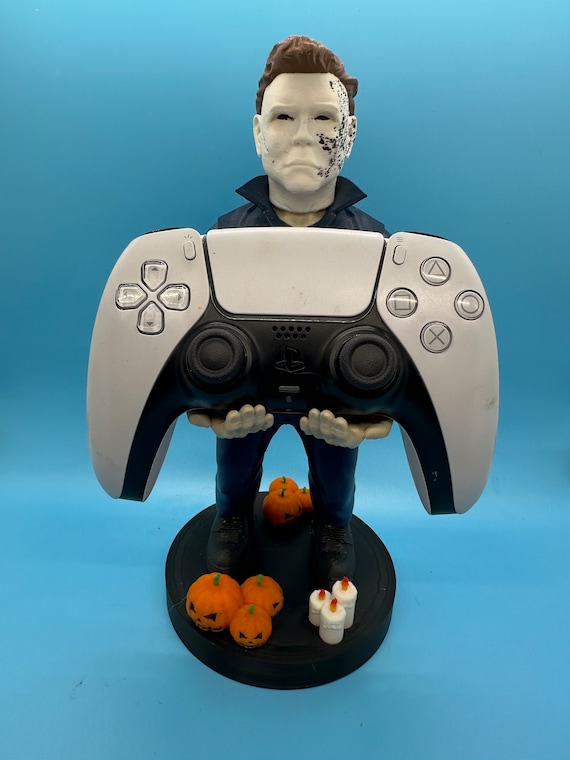 Michael Myers Halloween Movie Horror Painted Plastic Ps4 5 Gamepad