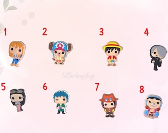 Anime Shoe Charms  | Anime Characters | Shoe Clips | Accessories | Cute Anime Charms | Manga | Full Set
