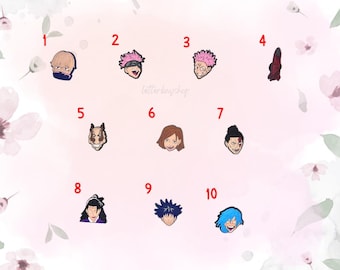 JK Anime Shoe Charms | Anime Characters | Shoe Clips | Shoes Accessories | Cute Anime Charms | Manga