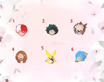 Anime Shoe Charms  | Anime Characters | Shoe Clips | Accessories | Cute Anime Charms | Manga | Full Set