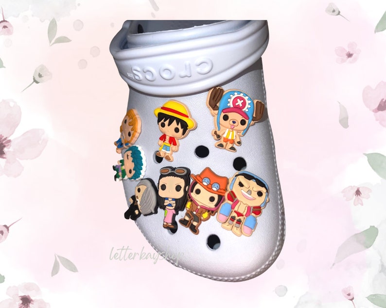 Anime Shoe Charms Crocs Anime Characters Shoe Clips Crocs Accessories