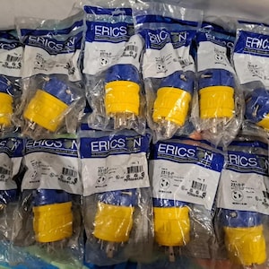 ERICSON PLUG 2310-P 125V 20A Vergrendelbaar mes L5-20 Perma-Link