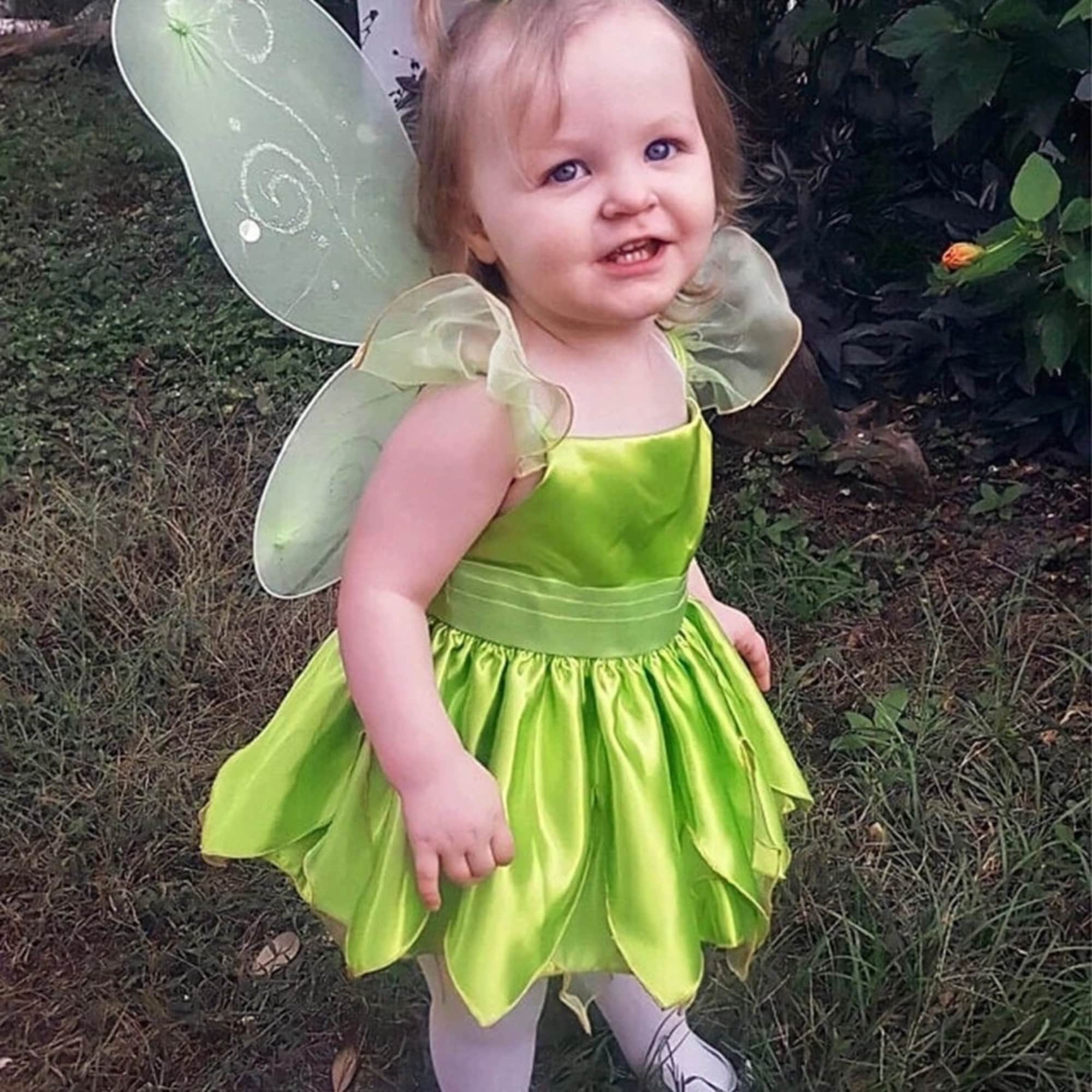 Tinker Bell (Tinkerbell) Lime Green Fairy Costume Set (Baby, Kids, Teen ...