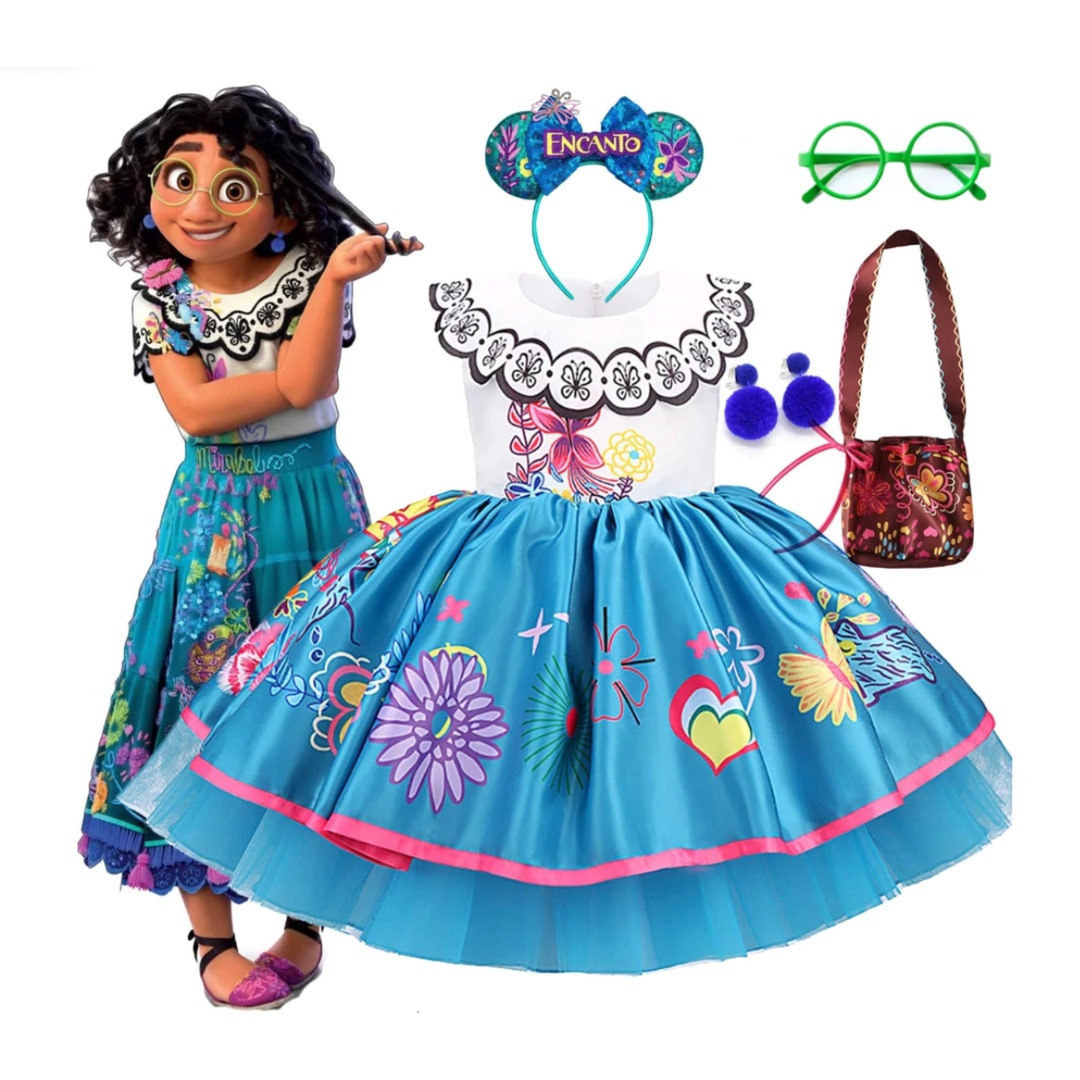 Girls Baby Encanto Dresses Mirabel Isabela Toddler Children Etsy
