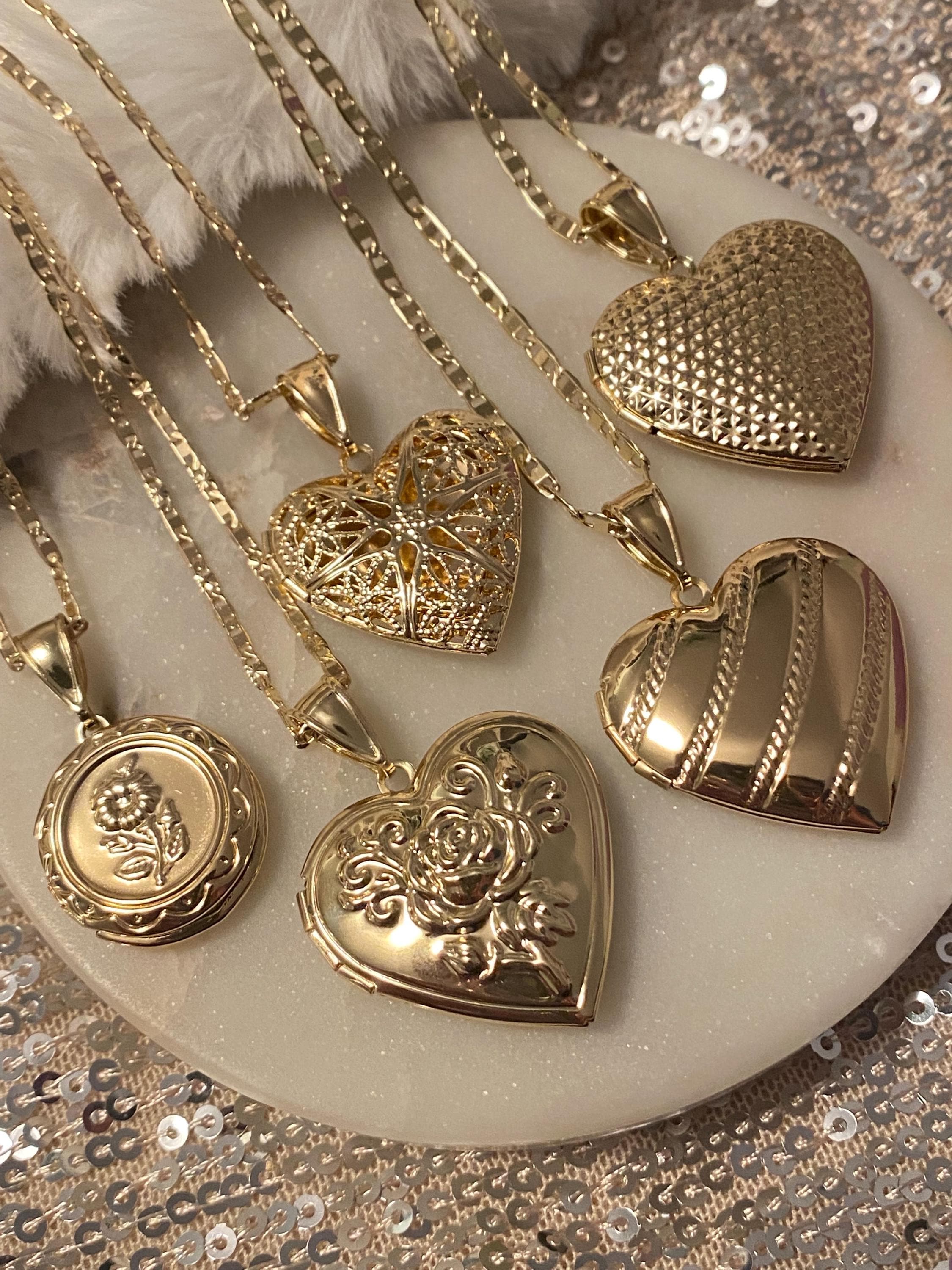 Antique heart pendant 18k - Etsy 日本