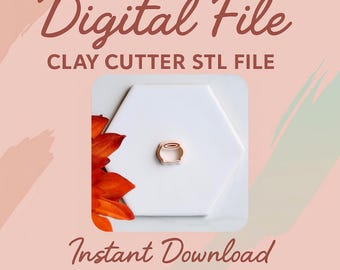 Digital STL File | Witch Cauldron Pot Clay Cutter | Fall Clay Cutters | Halloween Clay Cutter | Autumn Earring Cutters