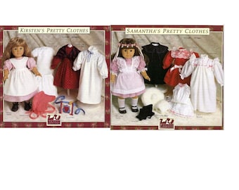 Instant Download! TWO Vintage Sewing Patterns for 18" Doll -