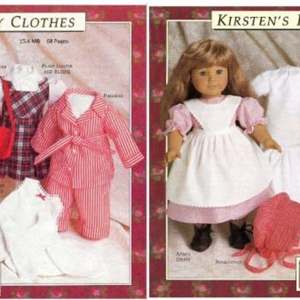 Victorian Doll Clothes Patterns Etsy