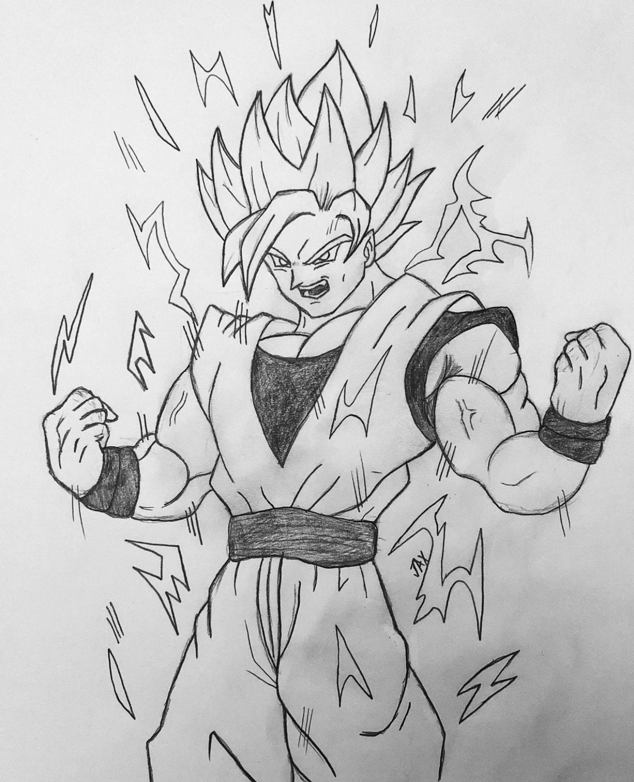 Goku ultra instinct draw  rDragonballsuper