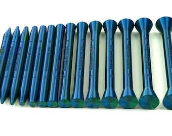 Blue Green Mandala Dotting Tools, Dot Painting Tools, Dotting Tool Set for mandala painting, dotting tool set, pointillism tools